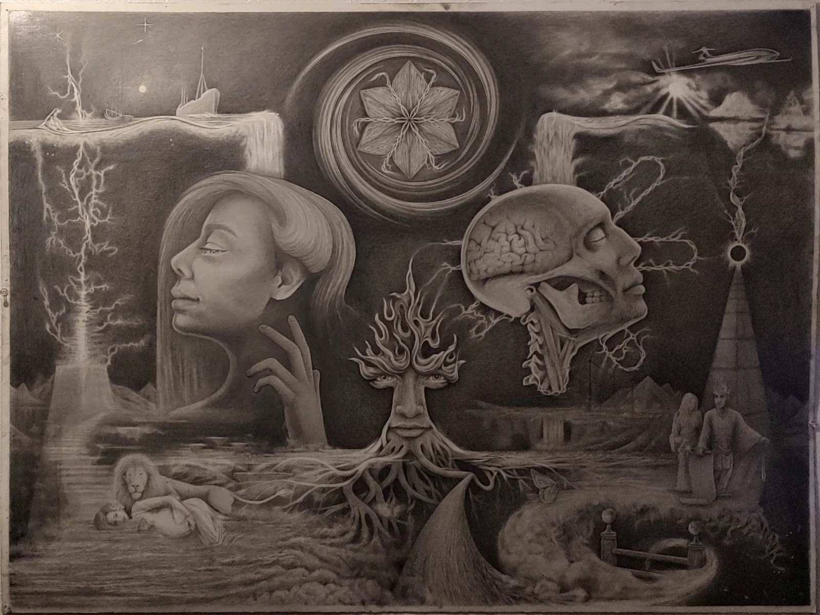 <span data-size="base">Original drawings developed over years of artistic investigation. Selected works may be considered for acquisition or licensed presentation, subject to availability and project requirements.</span>